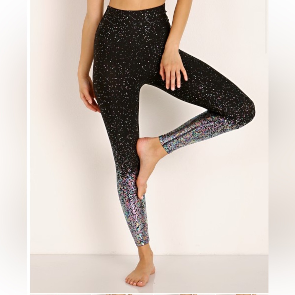 Beyond Yoga Alloy Ombre High Waisted Midi Legging - S